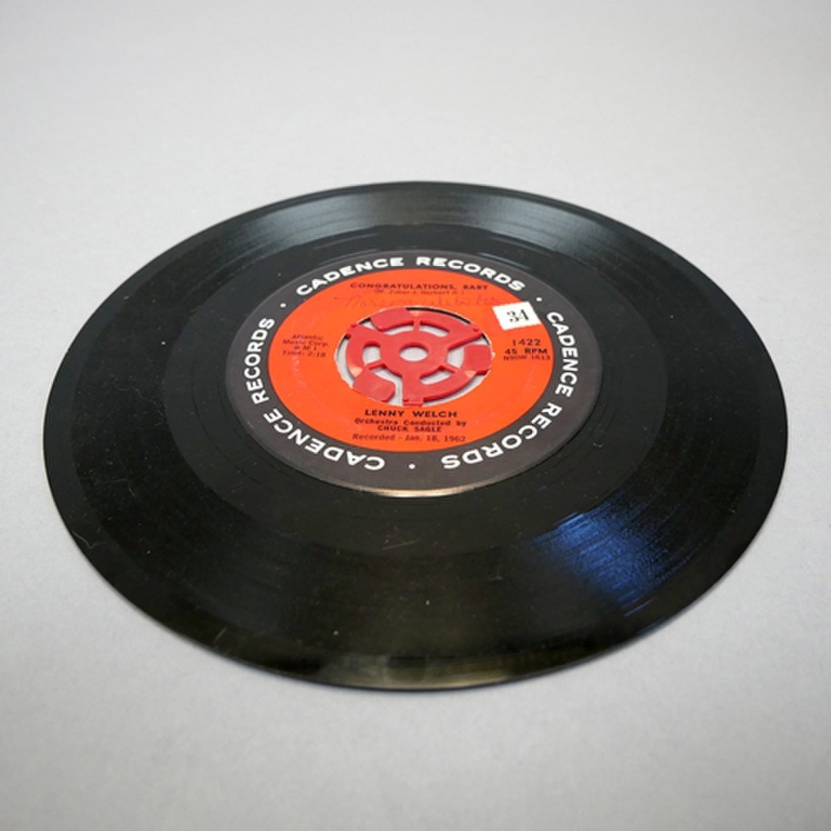 45rpm Record Red Plastic Inserts. T